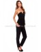 City Stroll Strapless Black Jumpsuit
